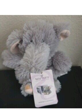 NWT Warmies Elephant Plush Lavender Scented Lovey Sensory Soothe